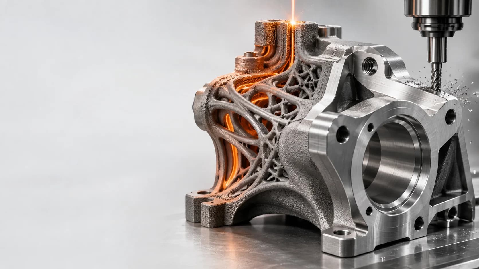 Combining additive and subtractive manufacturing for better metal parts